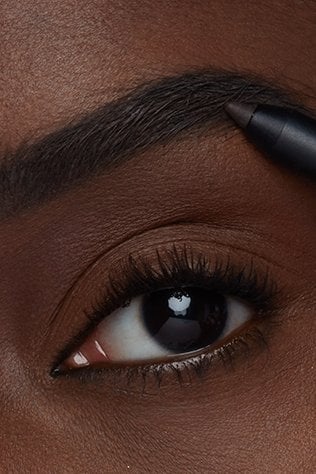 Application macro dark skin tone product info Tattoobrow 36h pencil