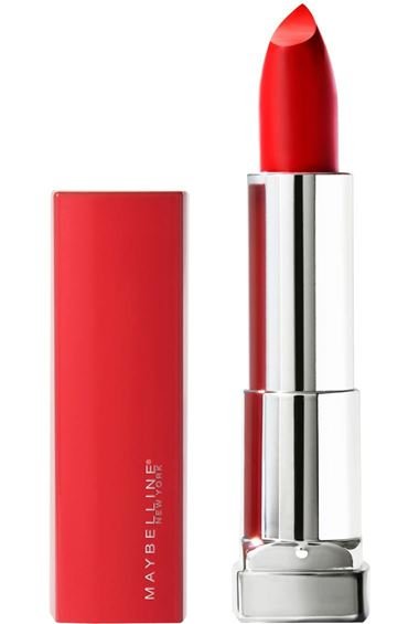 Maybelline lipstick Color Sensational made for all red for me 041554564846 o