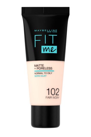 Gezichtsmake-up foundation Fit Me Matte Poreless Foundation Fair Porcelain