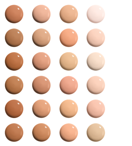Foundation shades