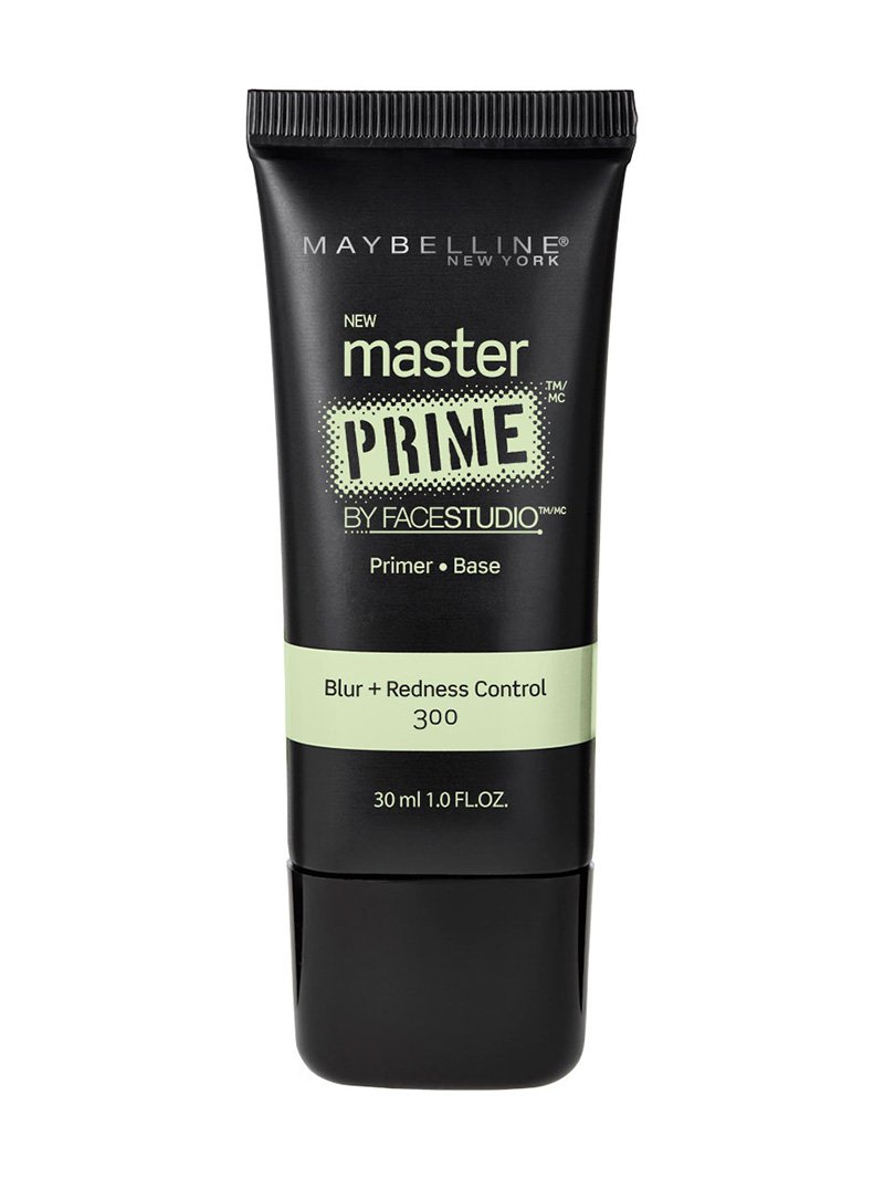 Packshot Maybelline base de teint visage master prime floute camoufle les rougeurs vert